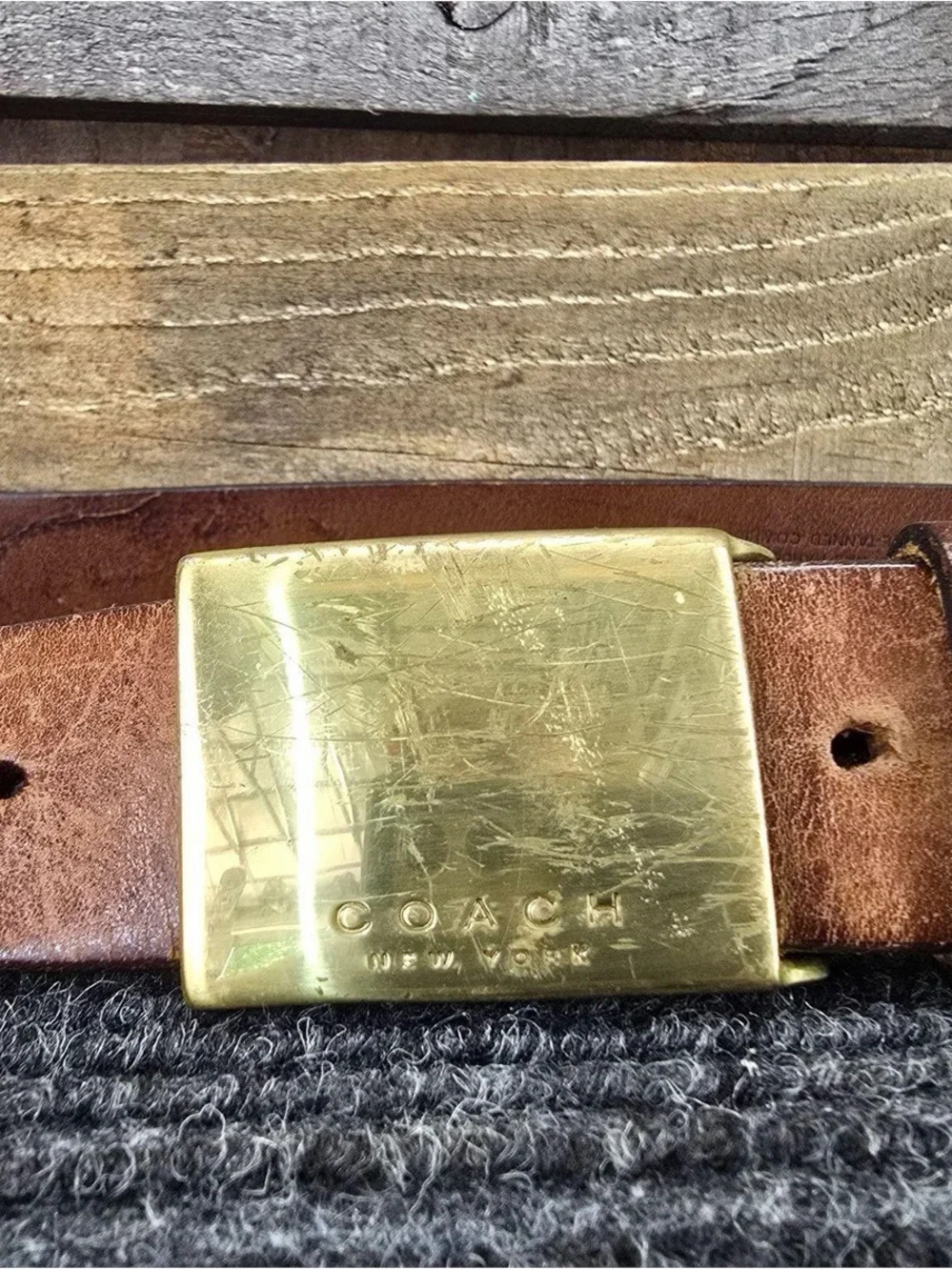 Coach classic belt